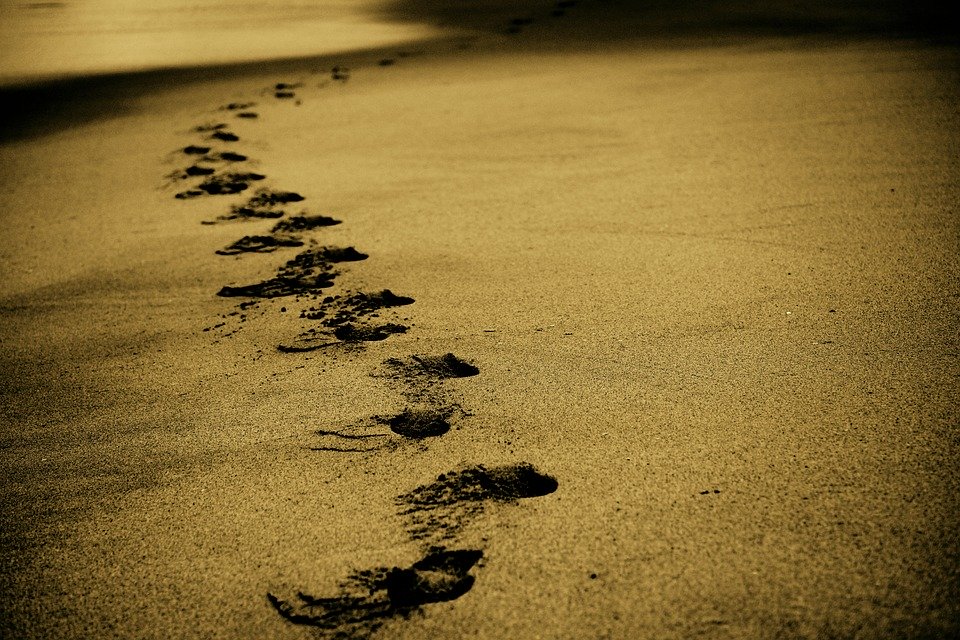 Trust Your Journey, Footprints, Order My Steps, God's Guidance, Positive Affirmations